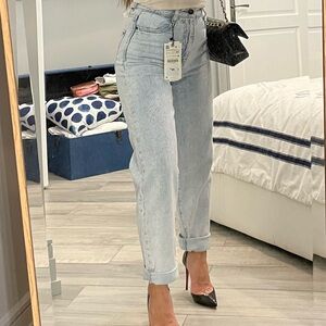Zara mom jeans